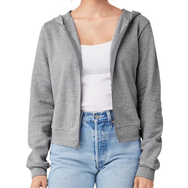 FWD Fashion Women's Sponge Fleece Full-Zip Hoodie Thumbnail