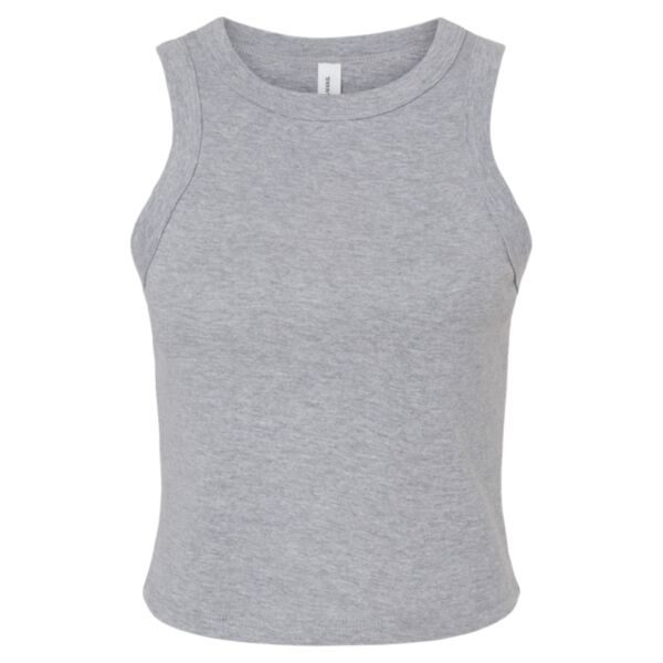 Women's Micro Rib Racer Tank Thumbnail