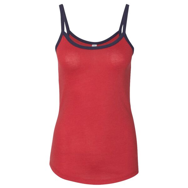 Women’s Vintage Jersey Ringer Cami Tank Thumbnail