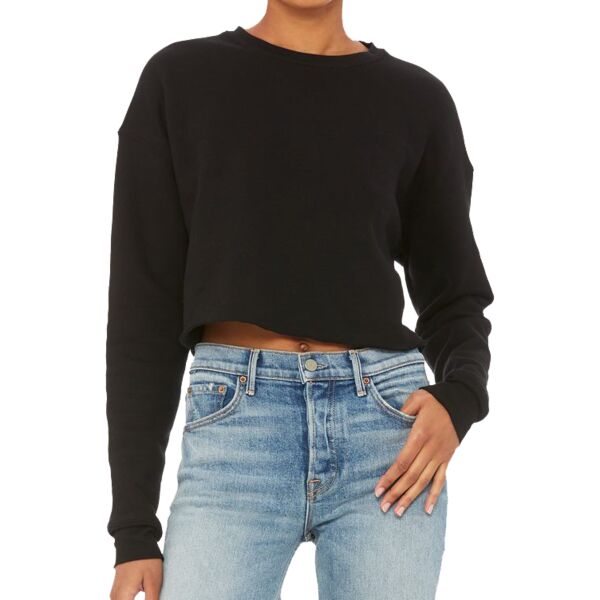 Bella + Canvas - Women's Crop Crew Fleece Thumbnail
