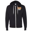 Independent Trading Co. Unisex Heathered French Terry Full-Zip Hooded Sweatshirt Thumbnail