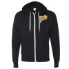 Independent Trading Co. Unisex Heathered French Terry Full-Zip Hooded Sweatshirt Thumbnail