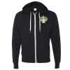 Independent Trading Co. Unisex Heathered French Terry Full-Zip Hooded Sweatshirt Thumbnail