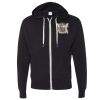 Independent Trading Co. Unisex Heathered French Terry Full-Zip Hooded Sweatshirt Thumbnail