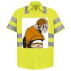 High Visibility Safety Short Sleeve Work Shirt Thumbnail