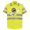 High Visibility Safety Short Sleeve Work Shirt Thumbnail