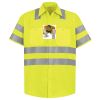 High Visibility Safety Short Sleeve Work Shirt Thumbnail