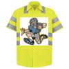 High Visibility Safety Short Sleeve Work Shirt Thumbnail