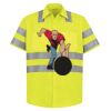 High Visibility Safety Short Sleeve Work Shirt Thumbnail