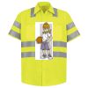 High Visibility Safety Short Sleeve Work Shirt Thumbnail