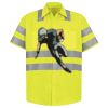 High Visibility Safety Short Sleeve Work Shirt Thumbnail