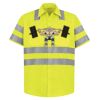 High Visibility Safety Short Sleeve Work Shirt Thumbnail