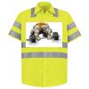 High Visibility Safety Short Sleeve Work Shirt Thumbnail