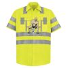 High Visibility Safety Short Sleeve Work Shirt Thumbnail