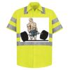 High Visibility Safety Short Sleeve Work Shirt Thumbnail