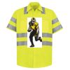 High Visibility Safety Short Sleeve Work Shirt Thumbnail