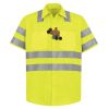 High Visibility Safety Short Sleeve Work Shirt Thumbnail