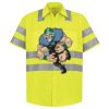 High Visibility Safety Short Sleeve Work Shirt Thumbnail