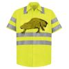 High Visibility Safety Short Sleeve Work Shirt Thumbnail