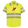 High Visibility Safety Short Sleeve Work Shirt Thumbnail