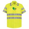 High Visibility Safety Short Sleeve Work Shirt Thumbnail