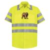 High Visibility Safety Short Sleeve Work Shirt Thumbnail