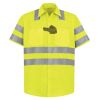 High Visibility Safety Short Sleeve Work Shirt Thumbnail