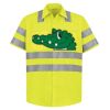 High Visibility Safety Short Sleeve Work Shirt Thumbnail