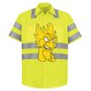 High Visibility Safety Short Sleeve Work Shirt Thumbnail