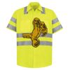 High Visibility Safety Short Sleeve Work Shirt Thumbnail