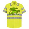 High Visibility Safety Short Sleeve Work Shirt Thumbnail