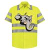 High Visibility Safety Short Sleeve Work Shirt Thumbnail