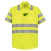 High Visibility Safety Short Sleeve Work Shirt Thumbnail