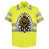 High Visibility Safety Short Sleeve Work Shirt Thumbnail