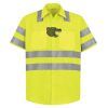 High Visibility Safety Short Sleeve Work Shirt Thumbnail