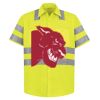 High Visibility Safety Short Sleeve Work Shirt Thumbnail