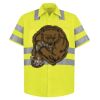 High Visibility Safety Short Sleeve Work Shirt Thumbnail