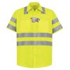 High Visibility Safety Short Sleeve Work Shirt Thumbnail