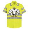 High Visibility Safety Short Sleeve Work Shirt Thumbnail