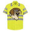 High Visibility Safety Short Sleeve Work Shirt Thumbnail