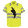 High Visibility Safety Short Sleeve Work Shirt Thumbnail