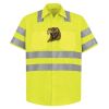 High Visibility Safety Short Sleeve Work Shirt Thumbnail