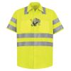 High Visibility Safety Short Sleeve Work Shirt Thumbnail