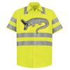 High Visibility Safety Short Sleeve Work Shirt Thumbnail