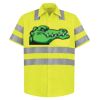 High Visibility Safety Short Sleeve Work Shirt Thumbnail