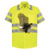 High Visibility Safety Short Sleeve Work Shirt Thumbnail