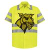 High Visibility Safety Short Sleeve Work Shirt Thumbnail