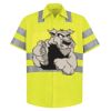 High Visibility Safety Short Sleeve Work Shirt Thumbnail