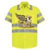 High Visibility Safety Short Sleeve Work Shirt Thumbnail