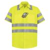 High Visibility Safety Short Sleeve Work Shirt Thumbnail